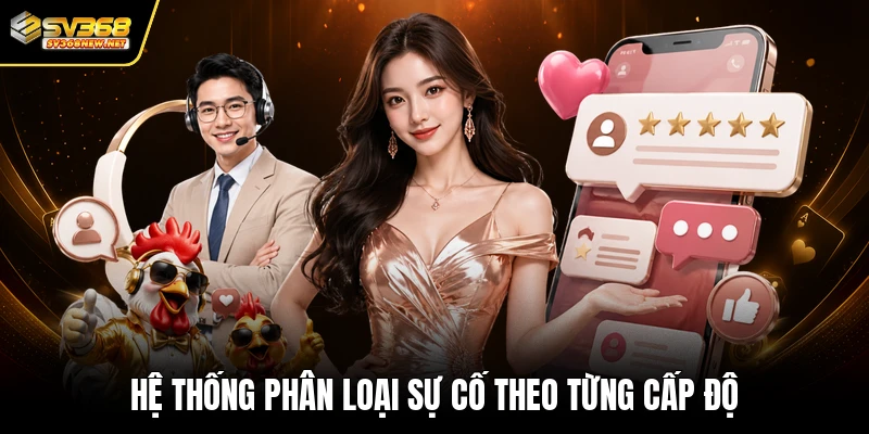Hệ thống phân loại sự cố theo từng cấp độ