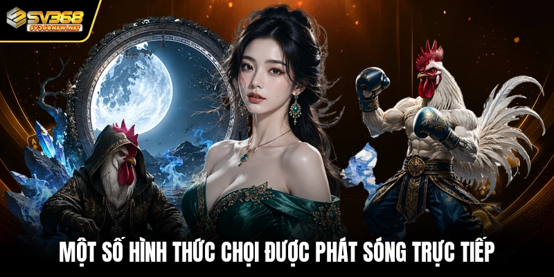 Một số hình thức chọi được phát sóng trực tiếp